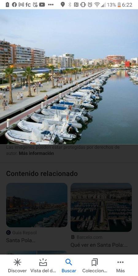 Disfruta De La Playa, Mar Y Sol En Santa Pola Apartman Kültér fotó